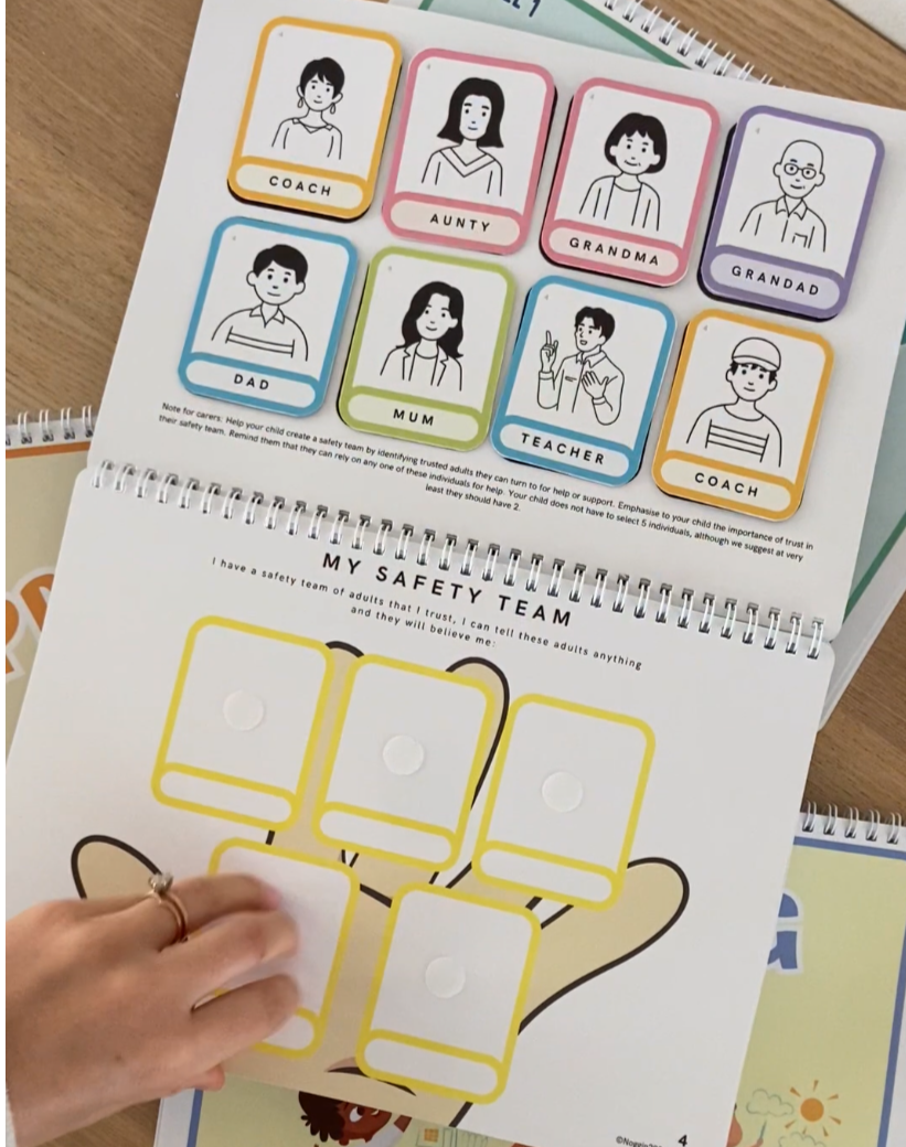 Protecting children from sexual abuse starts with education. Our Body Safety Busy Book provides the tools and knowledge your child needs to stay safe. It's more than just a book—it's a comprehensive guide for teaching body safety for kids, focusing on consent and self-protection. Noggin formerly Lauri Australia. Perfect for preschoolers learning to respect boundaries