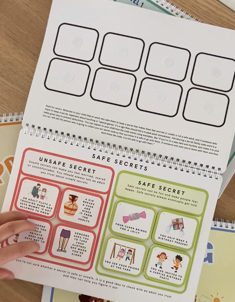 Protecting children from sexual abuse starts with education. Our Body Safety Busy Book provides the tools and knowledge your child needs to stay safe. It's more than just a book—it's a comprehensive guide for teaching body safety for kids, focusing on consent and self-protection. Noggin formerly Lauri Australia. Perfect for preschoolers learning to respect boundaries