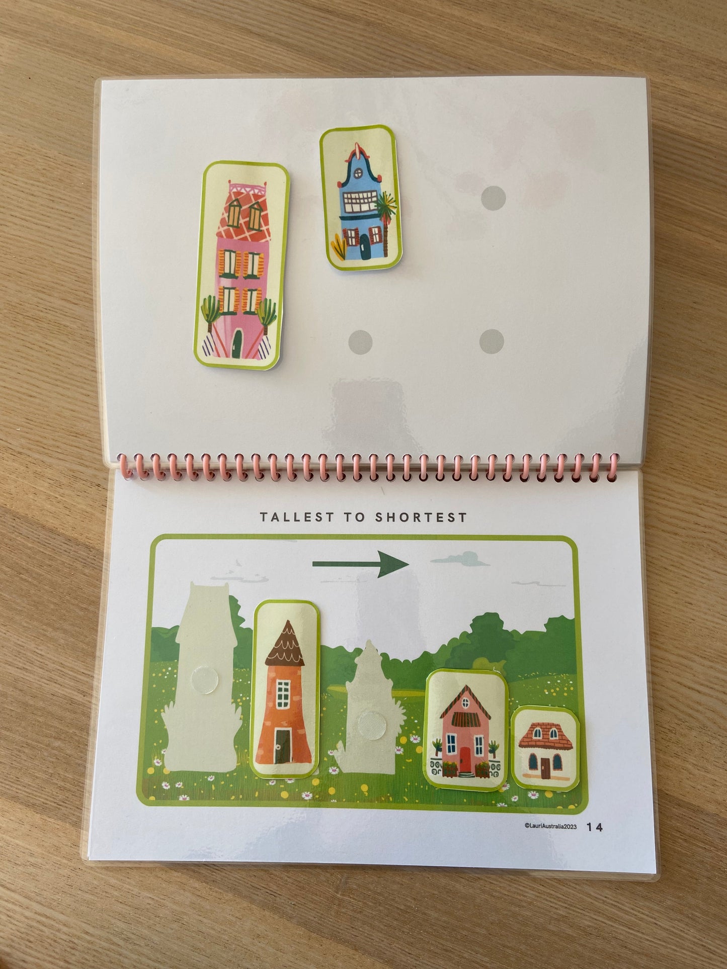 Printed DIY KIT Learning Educational Busy Book PRE-ORDER - Level 1 for toddlers 3 + 4 years old