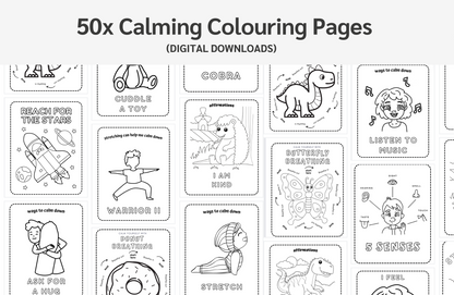 E-Book Bundle - "CLAP for Tiny Tantrums + Calming Corners 101" PLUS 26x Posters and Other Emotional Regulation Tools ($165 value)