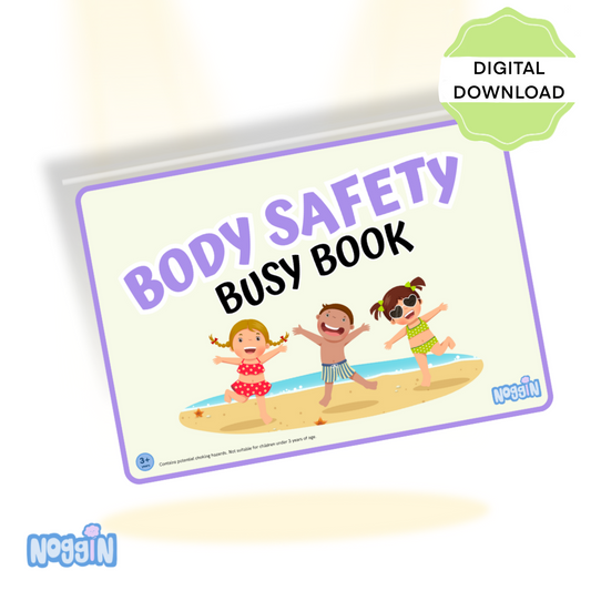 learning busy book for kids digital download, alternative to ipad screen free time for toddlers and preschool kids body safety teaching consent to children