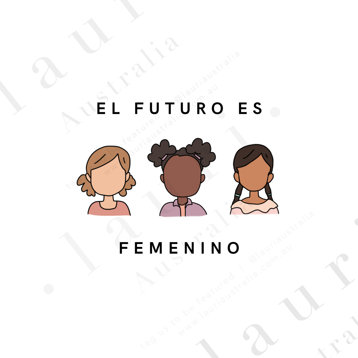 Spanish "The Future is Female" Poster -  Póster inspirador 'El futuro es femenino' para niños - DESCARGA DIGITAL Póster feminista