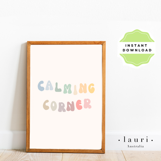 Calming Corner Feelings Poster, Emotions Chart, Muted Boho Classroom Decor, DIGITAL DOWNLOAD, Montessori Homeschool Decor, Feelings Print, Printable Poster, Educational Poster, Bedroom art, childrens nursery decor, words to feelings chart Breathe In Breathe Out Poster, Clam down corner Calming techniques strategies poster Montessori Homeschool Decor, classroom management tools
