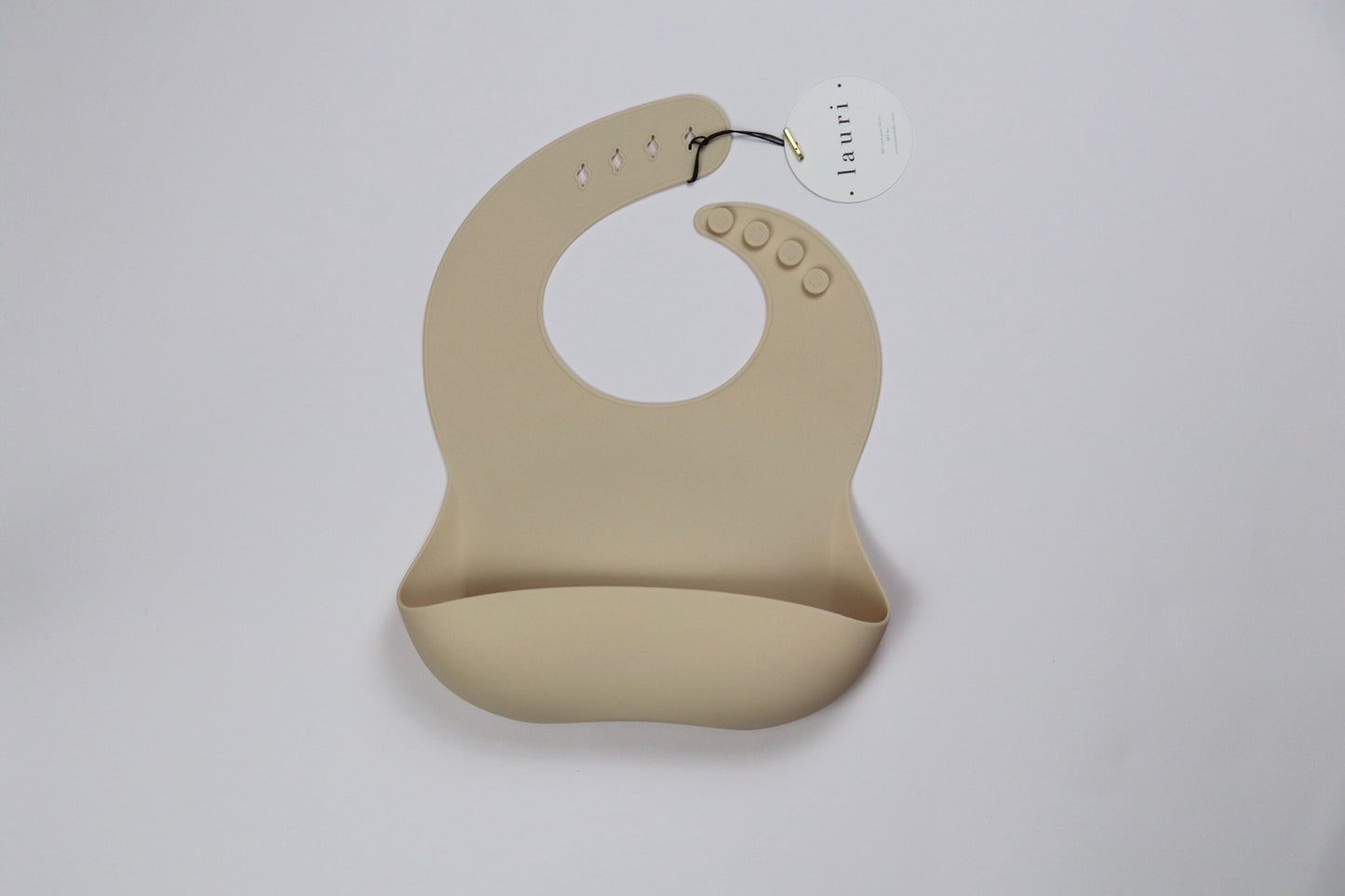 Silicone Baby Bib - Milk