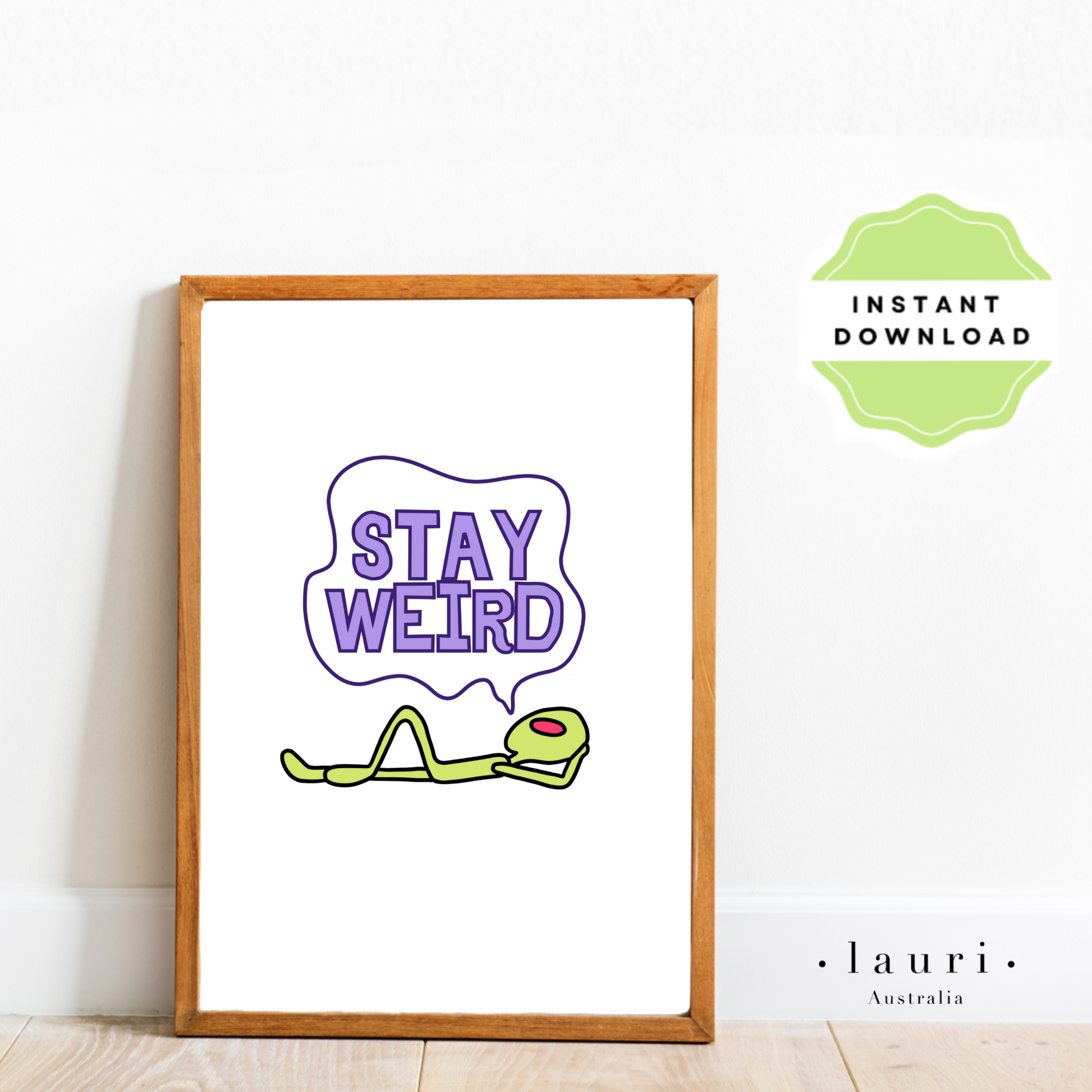 Stay Weird Alien Illustration Poster Feelings Poster, Emotions Chart, Muted Boho Classroom Decor, DIGITAL DOWNLOAD, Montessori Homeschool Decor, Feelings Print, Printable Poster, Educational Poster, Bedroom art, childrens nursery decor, words to feelings chart Breathe In Breathe Out Poster, Clam down corner Calming techniques strategies poster Montessori Homeschool Decor, classroom management tools